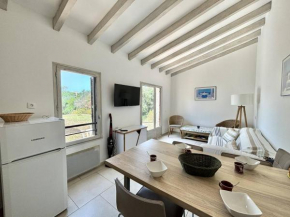 Appartement F2 avec Piscine, Tennis et Jardin à Porticcio - FR-1-61-641